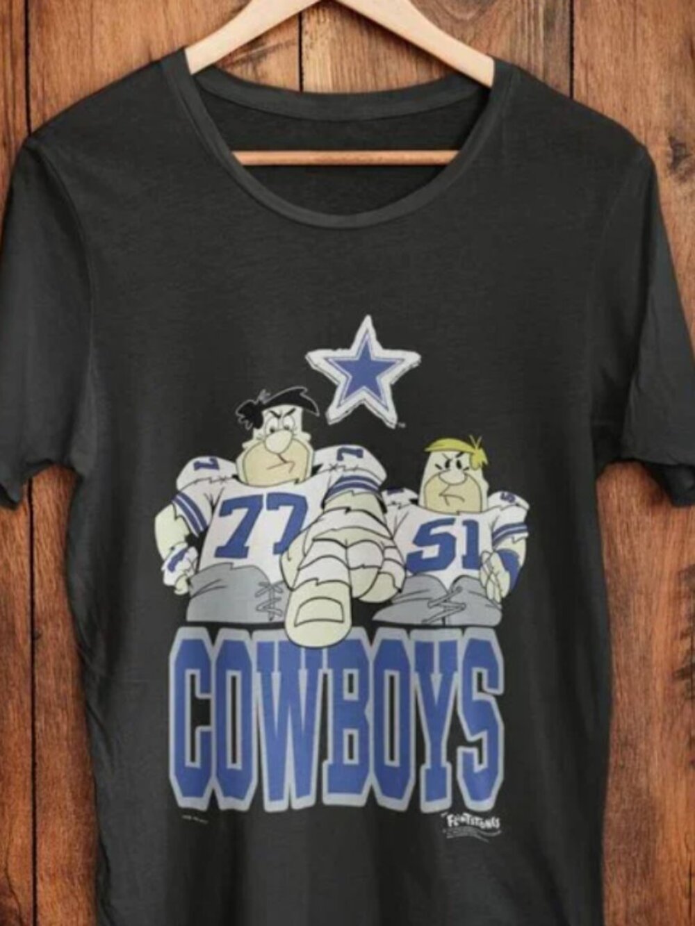 90’s Dallas Cowboys Flintstones shirt tee, Dallas Cowboys Fan Shirt